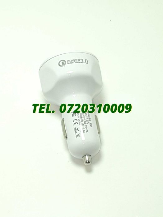Superfastcharge Incarcator Auto Cu Patru Porturi Usb Partycharge