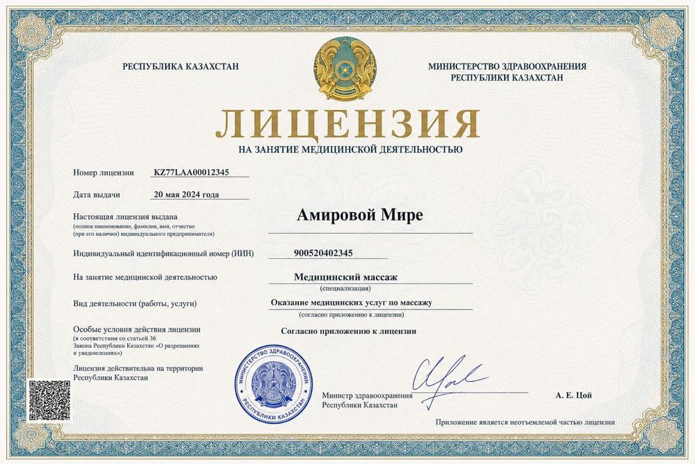 Расслабляющий массаж