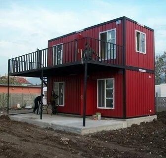 Контейнер морской и металла конструкций