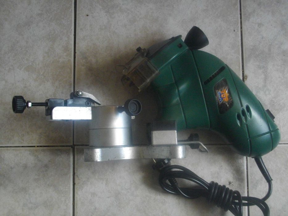 220W/130W-ф100mm Профи Ел. Машина за заточване вериги ATIKA/ Top Craft