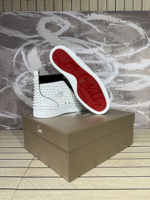 Christian Louboutin High Black White