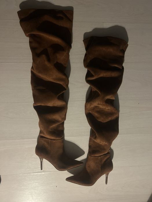 Cizme Asos peste genunchi- noi in cutie- 37