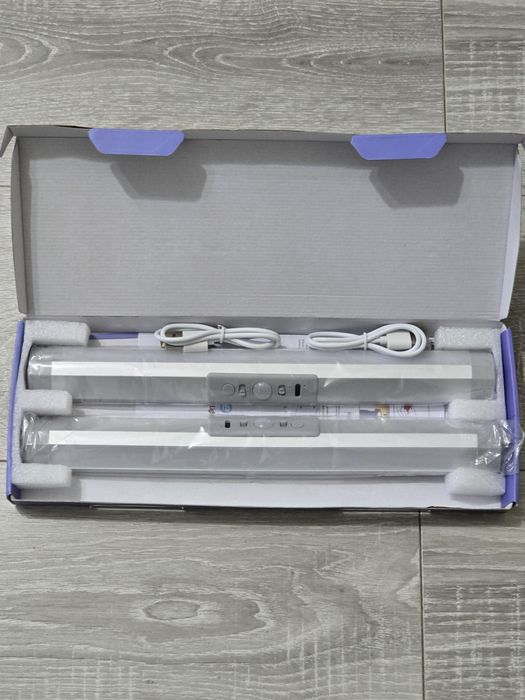 Set 2 lămpi LED WOBANE pentru dulap – Reîncărcabile, dimabile
