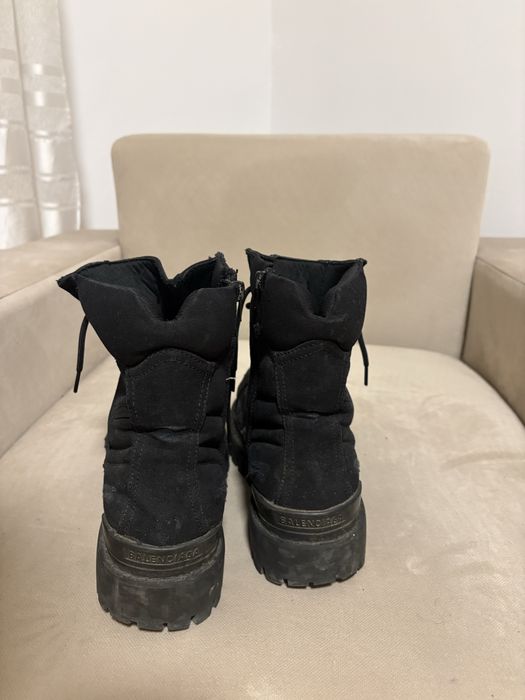 balenciaga strike combat boots