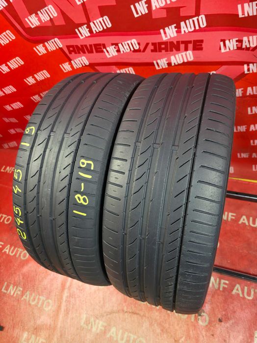Anvelope de VARA - 245/45/19 - Continental - 5.5 MM - DOT 2018 - 2019