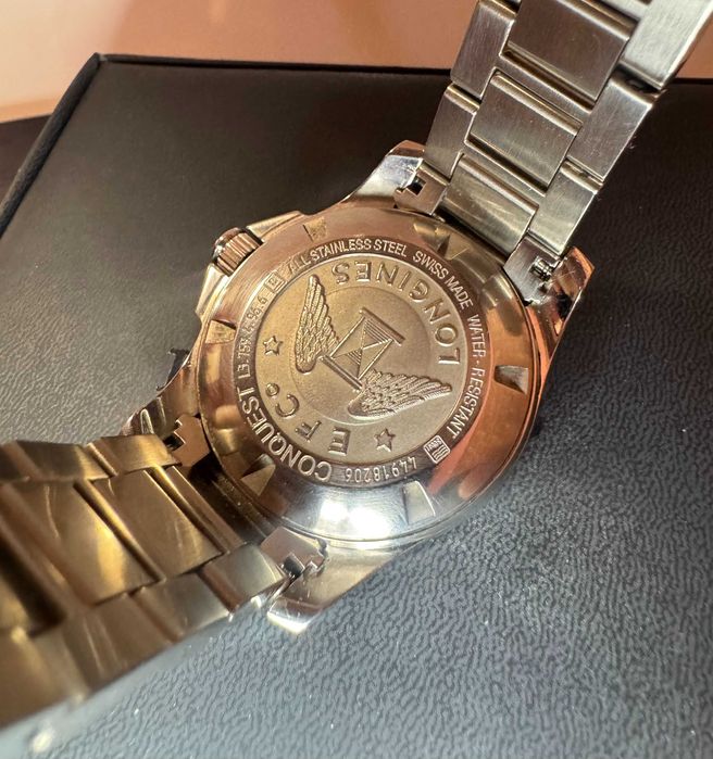Ceas Longines Conquest - 41mm, 300M, Safir - original 100%