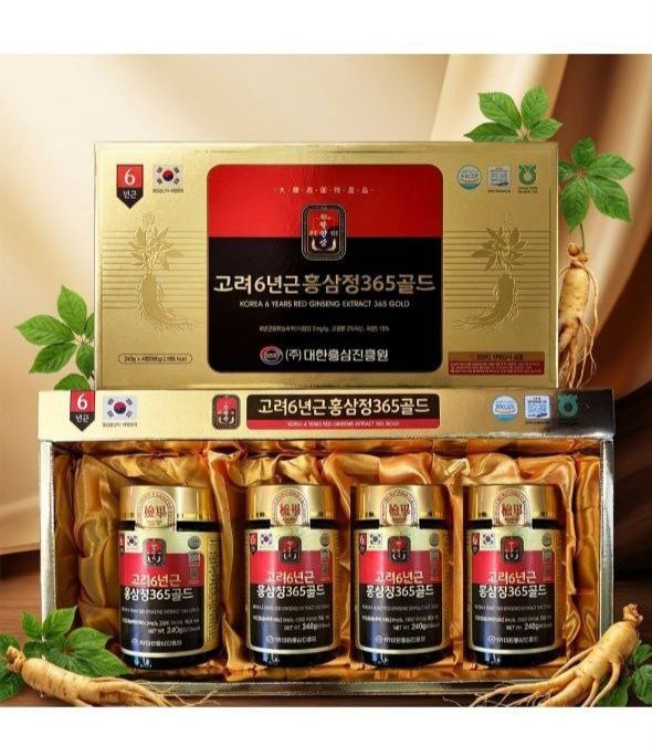 Koreya premium qizil jenshen - 6 yillik (gold 365)