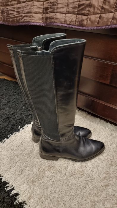 Cizme dama lungi din piele naturala 37