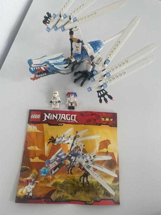 Lego Ninjago 2260 Ice Dragon Zane Dx