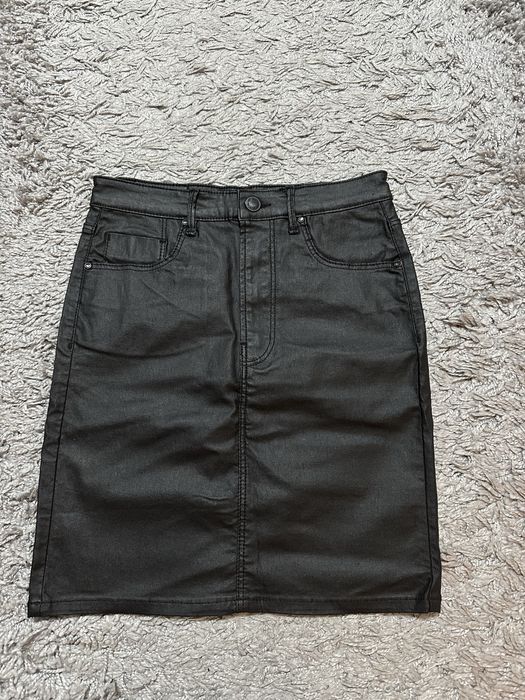 Дамска, черна пола, Stradivarius, 38 размер