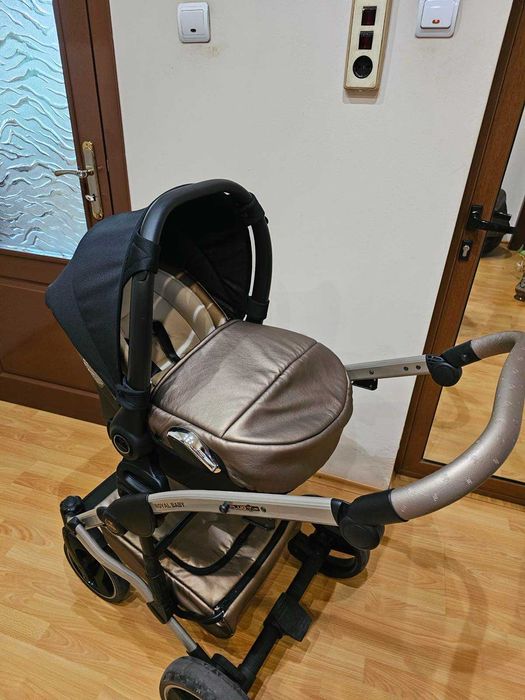 Бебешка количка Junama Fluo 3в1 комплект