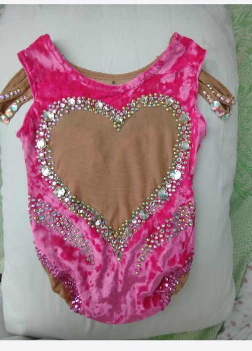 Купальник для художественной гимнастики 122-140,  5-7 лет