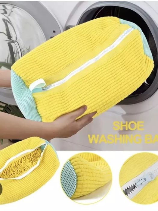 Oyoq kiyimlarini yuvish uchun maxsus sumka poyafzalingizni yangi kabi