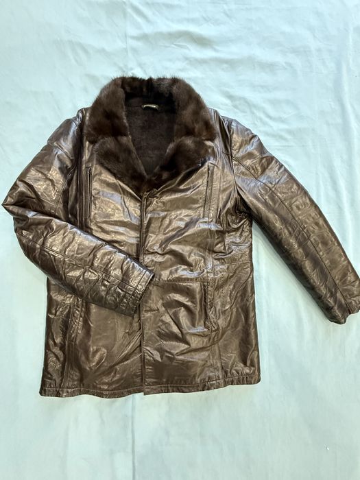 Дубленка натуральная мужская