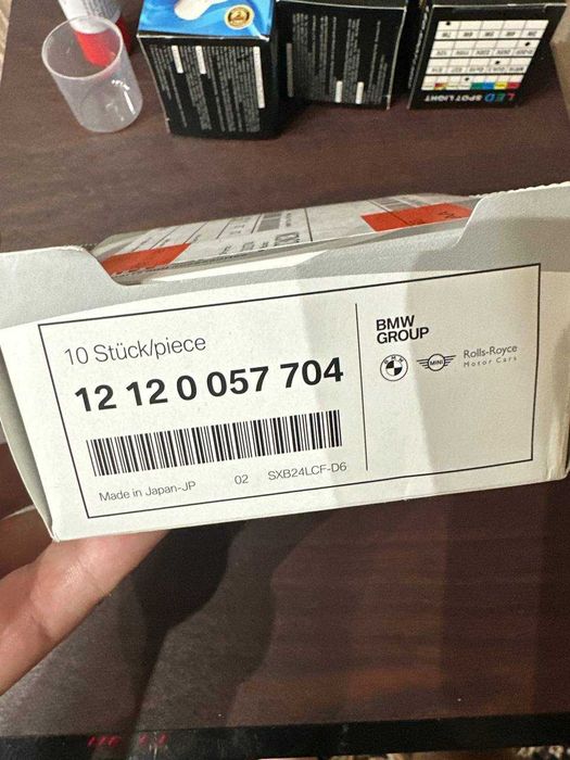 Оригинальные свечи зажигания BMW M5 M8 XM X5 X6 X7 на мотор 4.4 S63