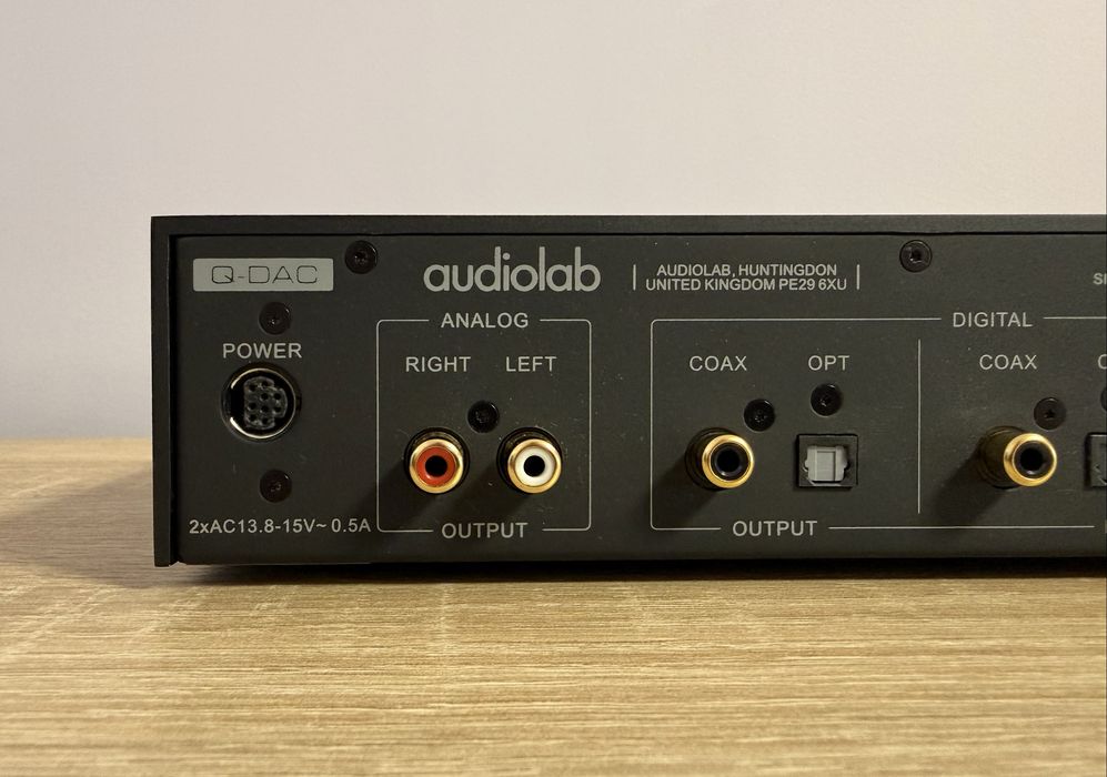 Audiolab Q-DАС / preamp / headphone amp / usb dac