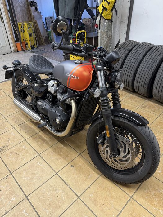 Vand triumph bonneville bobber