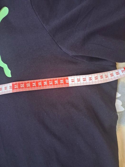 Puma, нова, черна тениска с лого