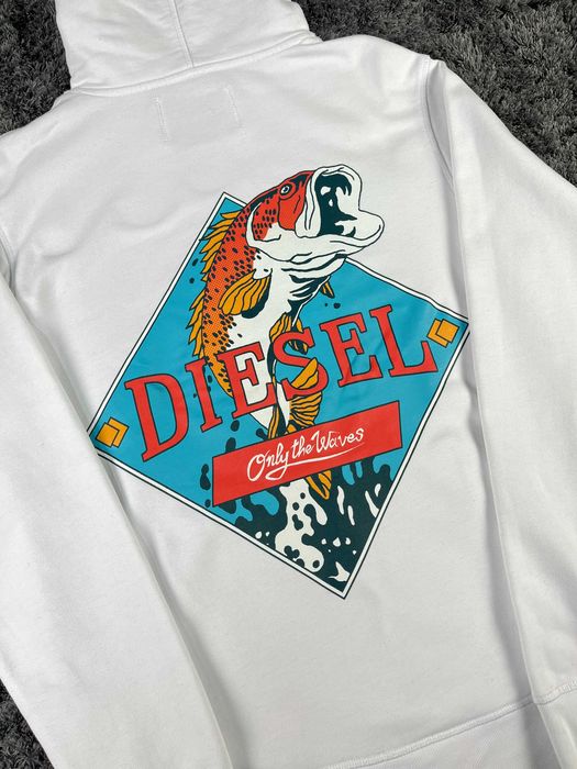 Diesel Only The Waves Beachwear Hoodie Мъжко Горнище