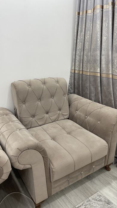 Диван и кресло  для гостиной
