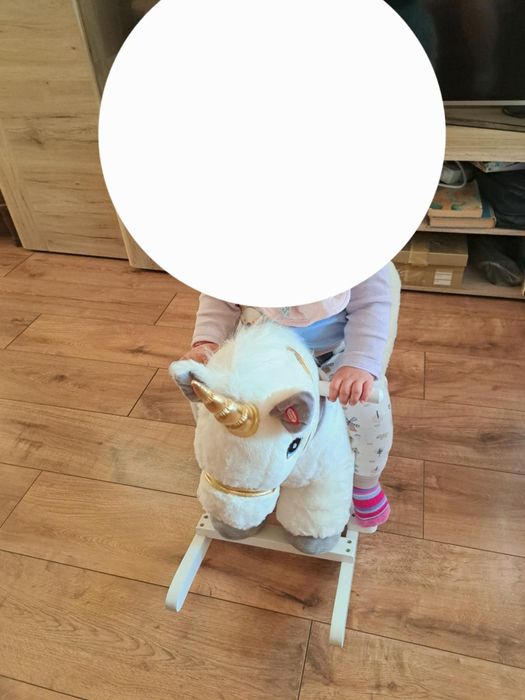 Плюшено конче люлка Moon