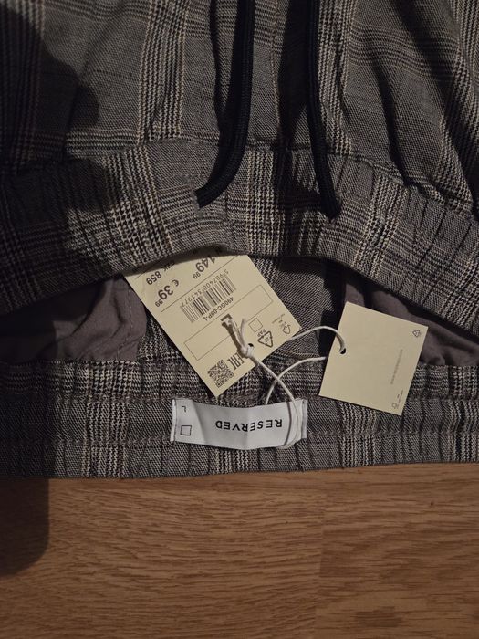 Pantaloni eleganți RESERVED bărbați – noi cu etichetă – L / XL – slim