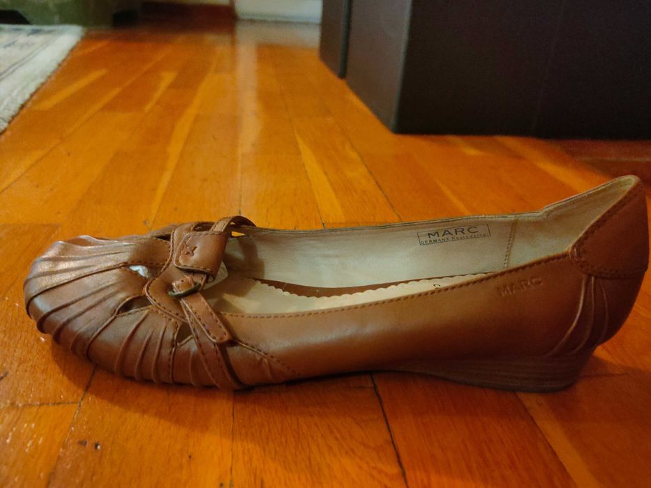 Два чифта немски обувки "Marc"; естествена кожа; 41 номер