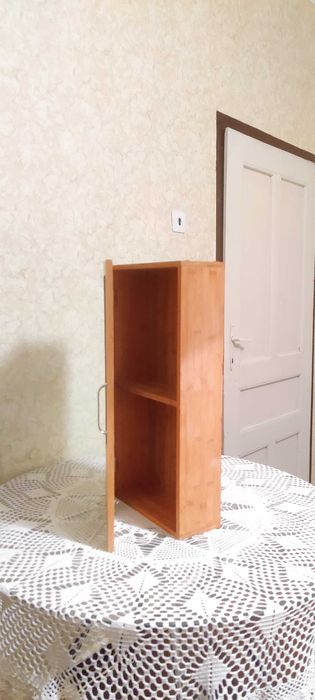 Стилно бамбуково шкафче за баня, кухня, спалня или хол