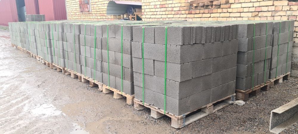 Шлакоблок фасадный