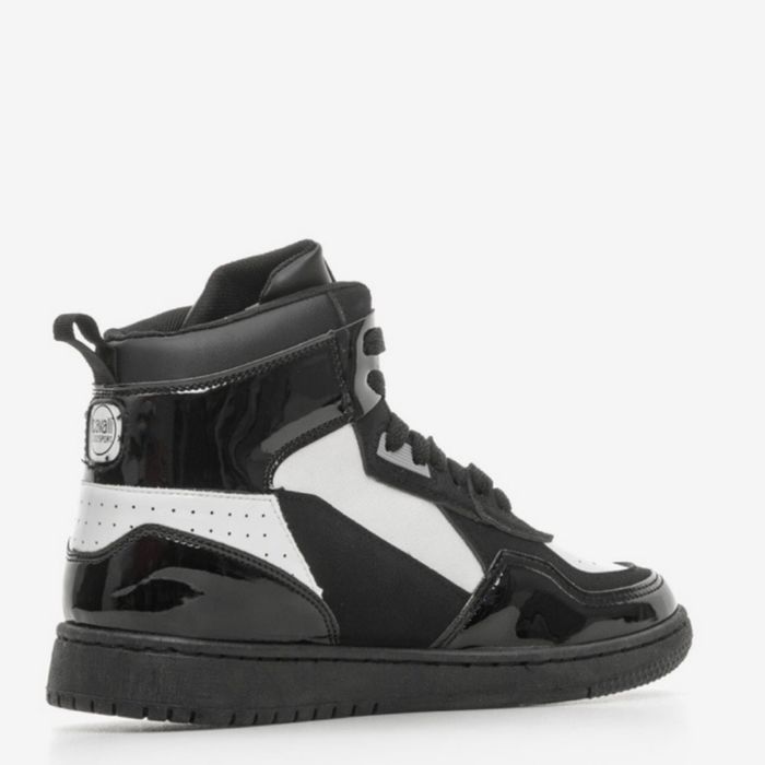 Оригинални мъжки високи кецове Cavalli Class CM8804 Black