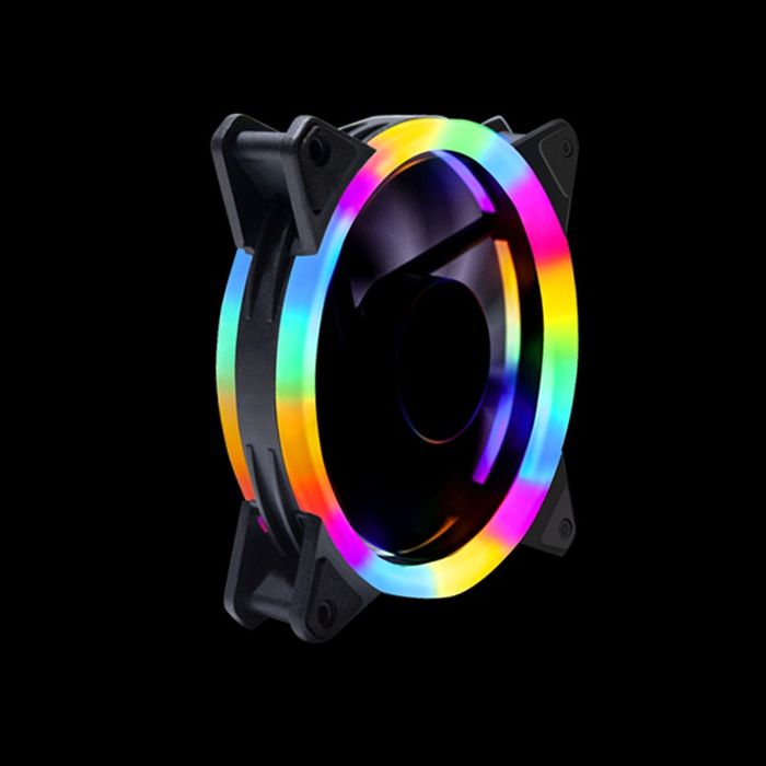 Вентилятор охлаждения для ПК 120мм RGB подсветкой
