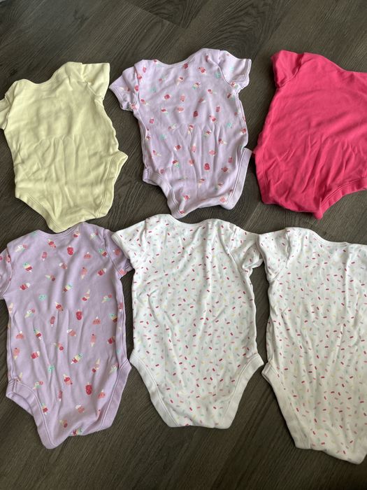 Комплект от 10 бодита с къс ръкав 92 см 18-24 месеца Primark за момиче