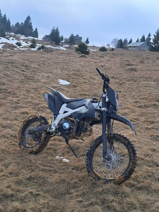 Cross 125cc 4t  motor în 4 trepte
