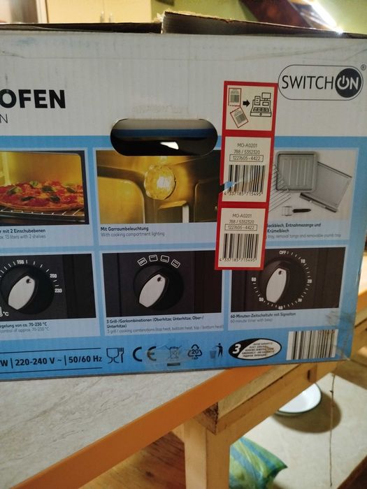 Мини фурна miniofen 13l