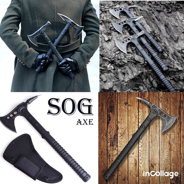 Тактическа томахавка SOG axe многофункционална за оцеляване туризъм