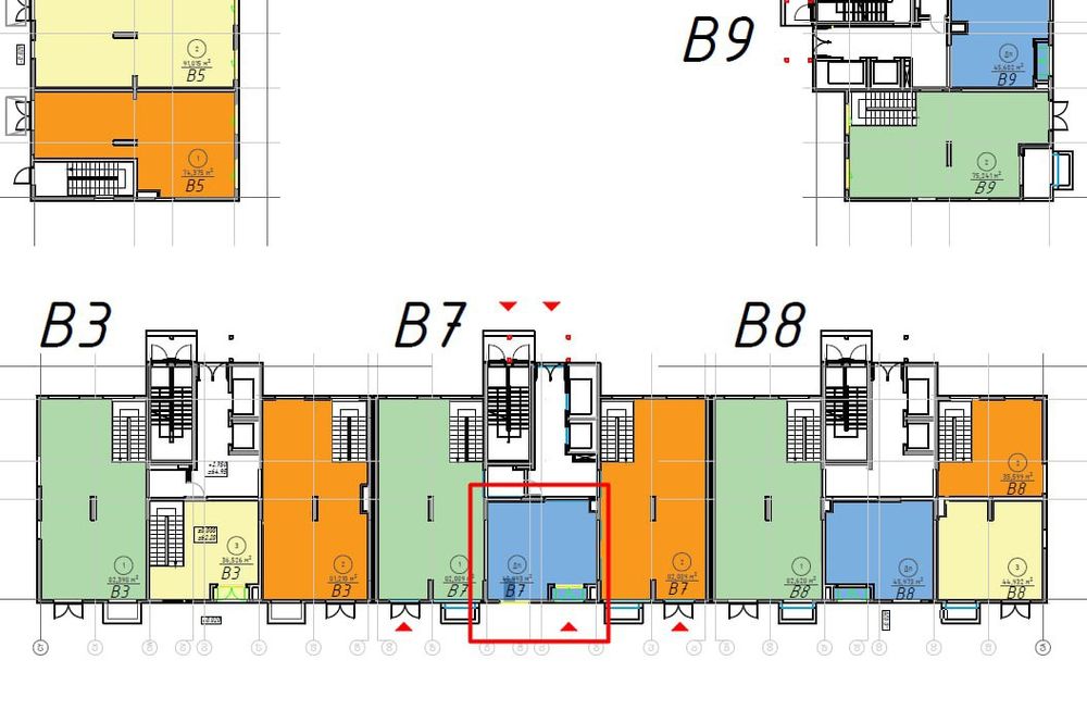 Аренда, на первой линии в Мирзо-Улугбекском районе 45кв.м