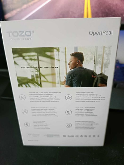 Casti TOZO Open Ear
