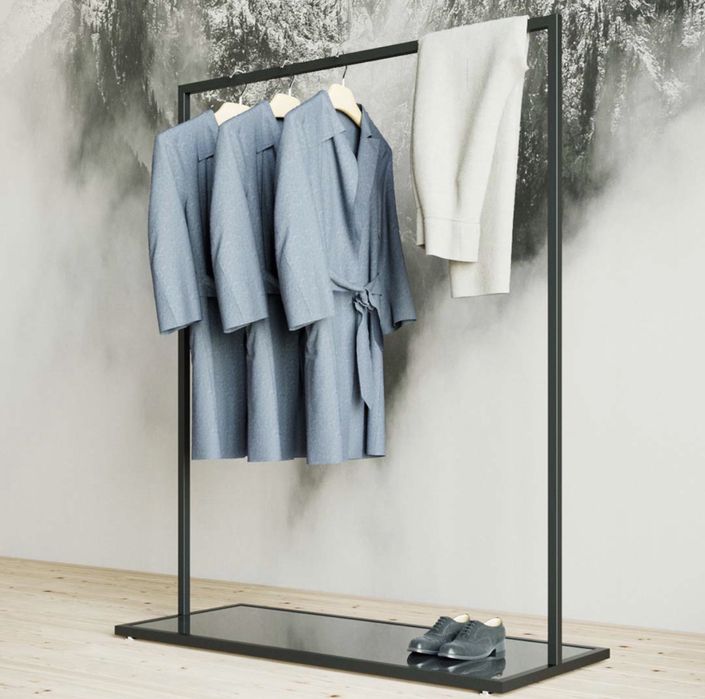 Stativ haine prezentare produse stander metalic producator