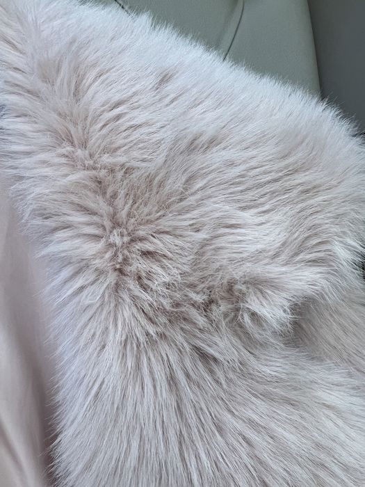 Шубка из эко меха очень теплая