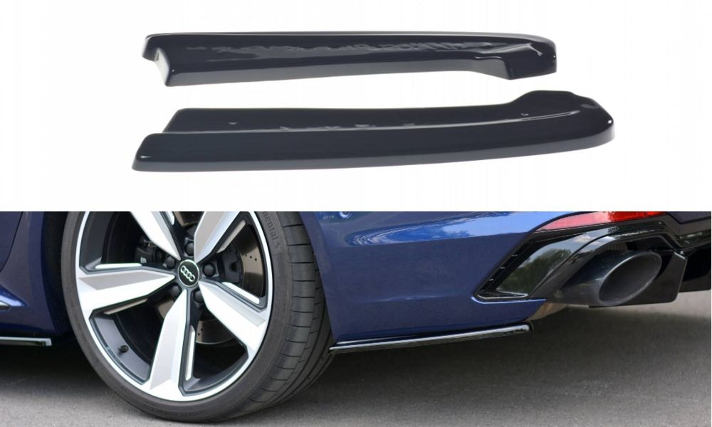 Prelungiri Laterale Bara Spate compatibile cu Audi RS4 B9 Avant Maxton Design LICHIDARE STOC