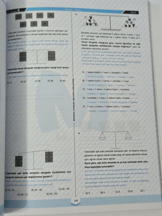 Купите книгу для подготовки к экзамену YOS и поступайте в вузы Турции!