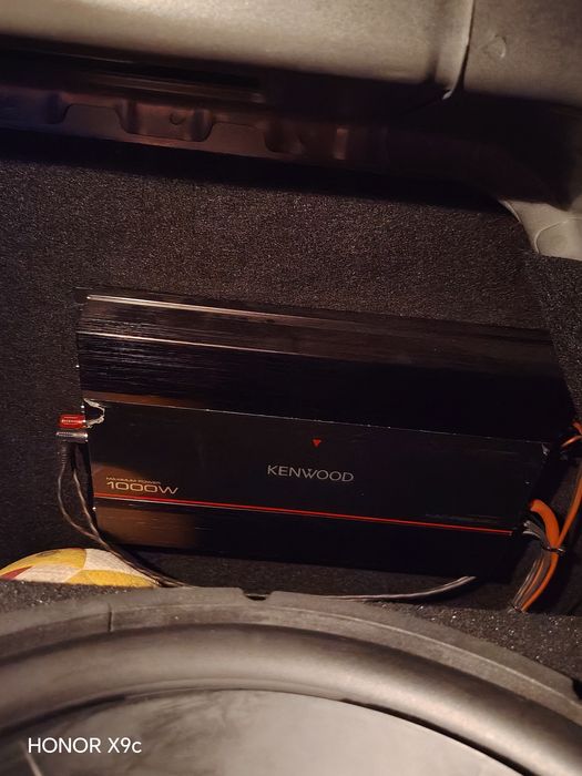 JBL 1200 Boofer va Kenwood usleter bilan  garantiyali kafolatlanadi m