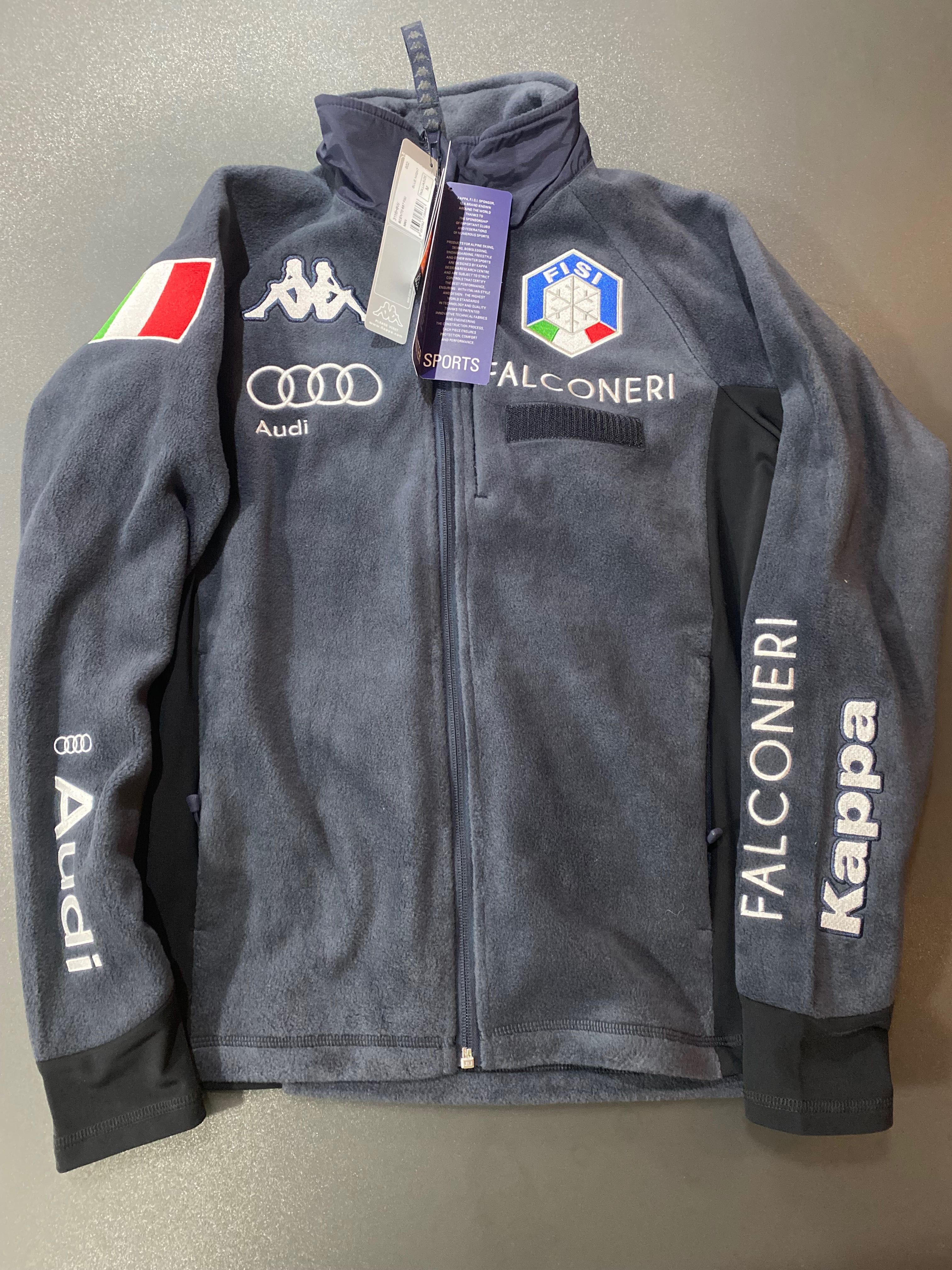 Bluza Polar Fleece Felpa Ski KAPPA 6Cento Italia Team Audi Marime