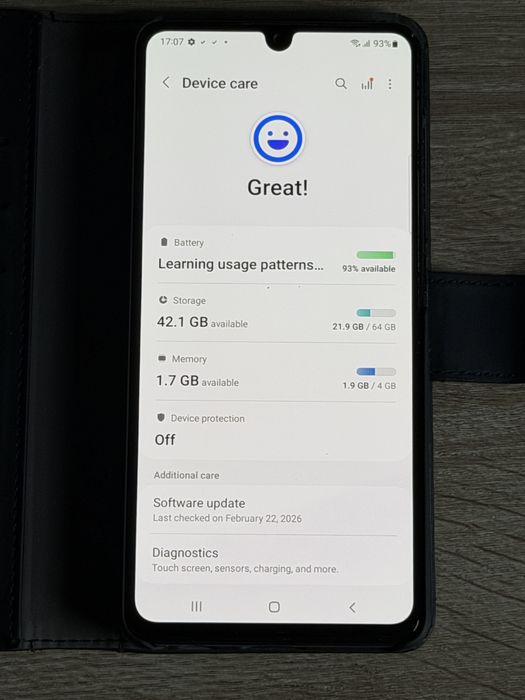 Samsung Galaxy A41  model SM-A415F/DSN 64Gb 4GB RAM ca nou