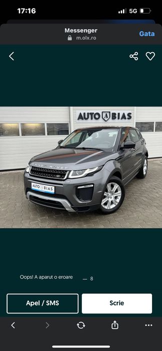 Range rover evoque