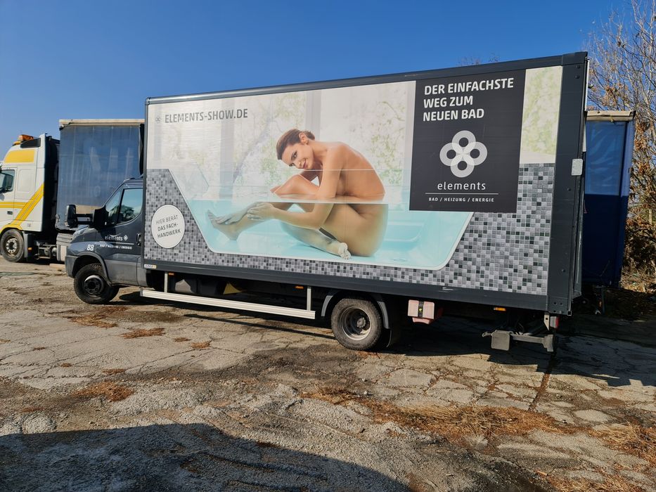 Prelata europaleti cub izoterm litf palfinger Mercedes iveco Opel Ford