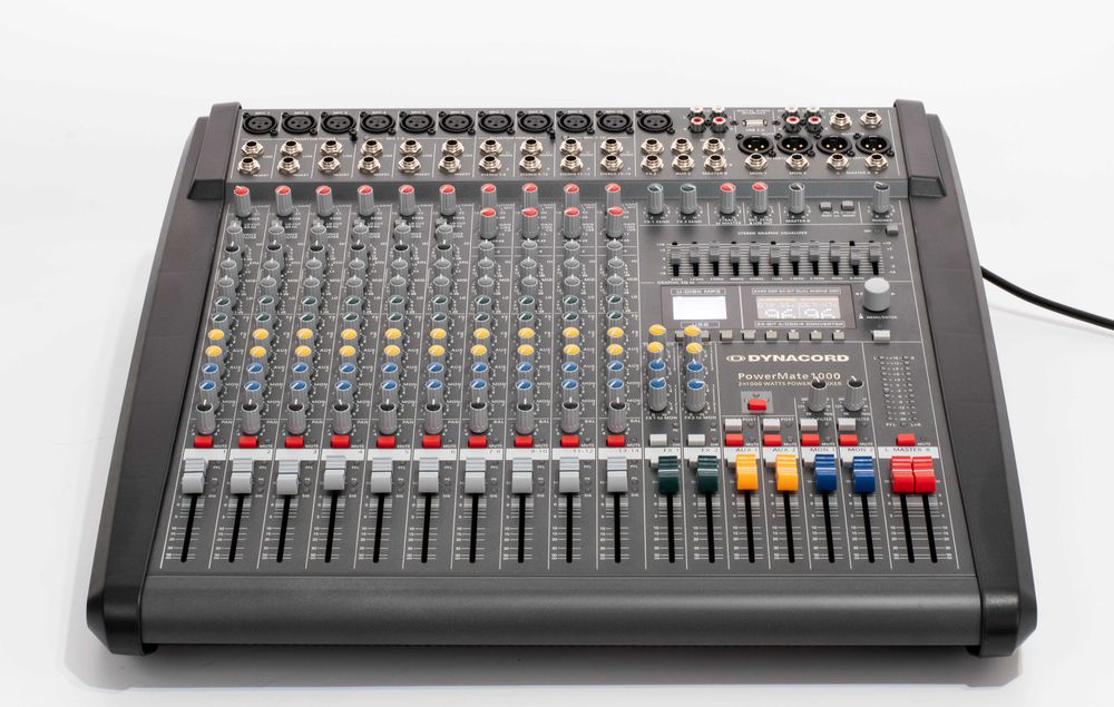Activ mixer audio 2 X 1200W 12 canale Dynacord PowerMate S-1200 1000-3 cu amplificator (Clona)