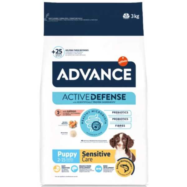 Храна за Подрастващи Кученца от Всички Породи - Сьомга- 3/12кг- Advance