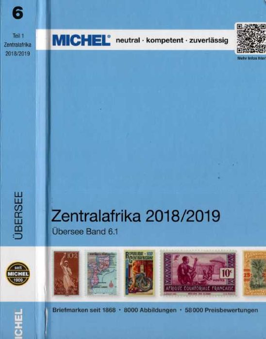 6 Каталога  "МИХЕЛ"(Michel)2019/2022 г. Африка на DVD