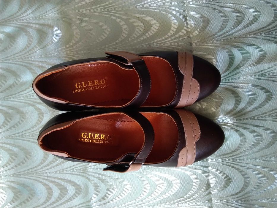 Туфли кожаные, 38 размер